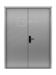 Двупольная техническая дверь бюджетная ДТМ-058